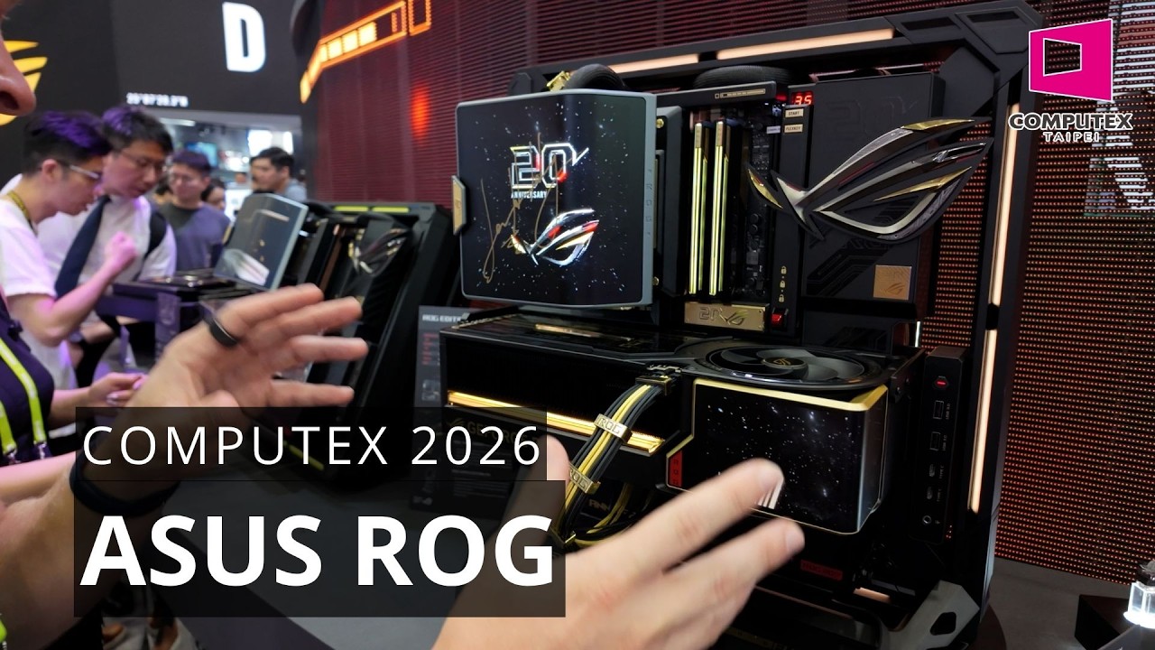 ASUS ROG на Computex 2026: празднуем 20 лет!