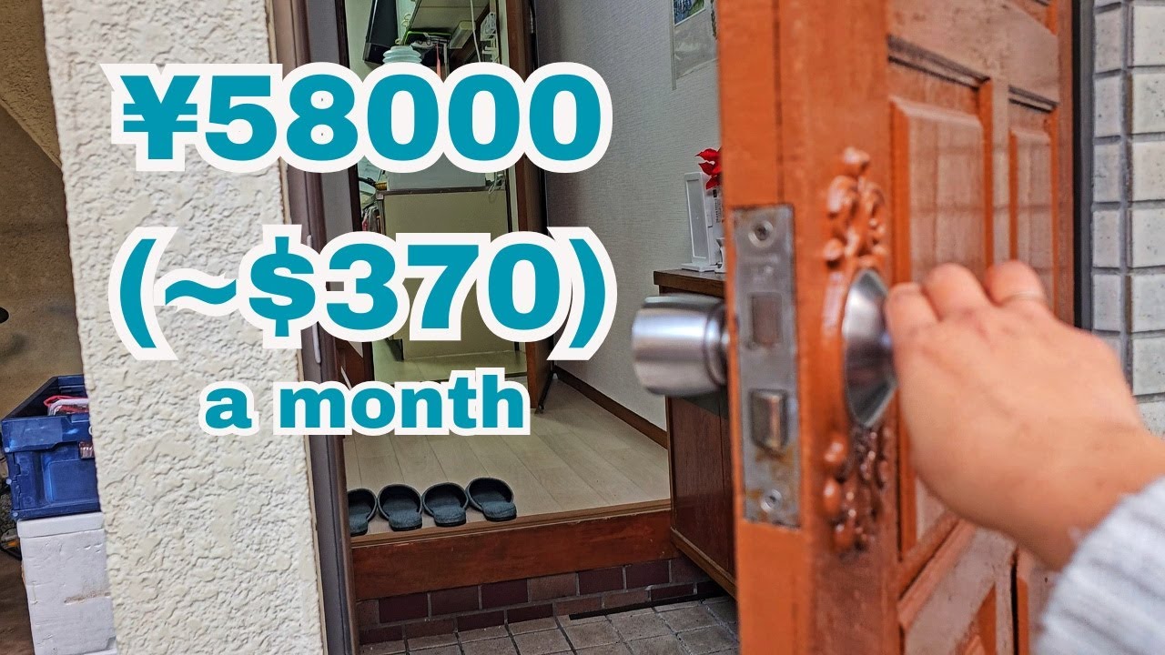 We Rent an Entire House in Osaka for ¥58,000 | Work Life in Japan