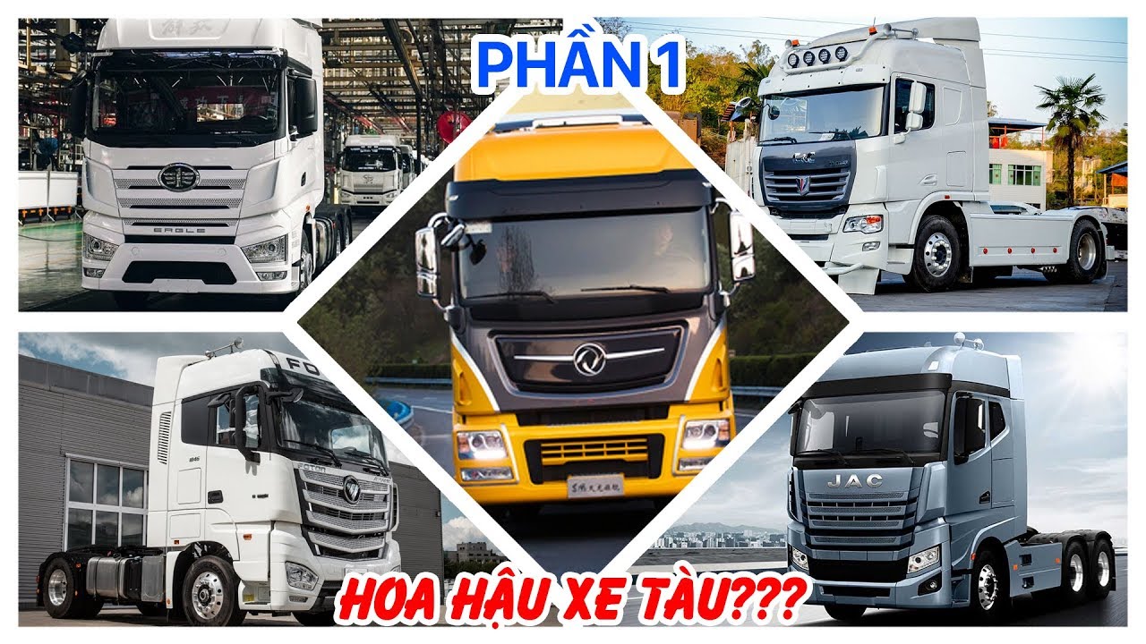 #1 TOP 15 MẪU XE ĐẦU KÉO ĐẸP NHẤT ĐẾN TỪ TRUNG QUỐC | XETAI-ONLINE