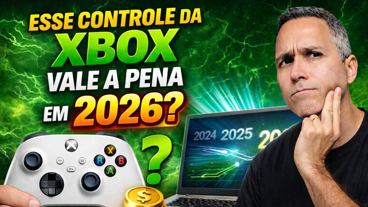 Controle Xbox series sx Carbon Black Unboxing I Como Conectar Controle de Xbox no PC Windows