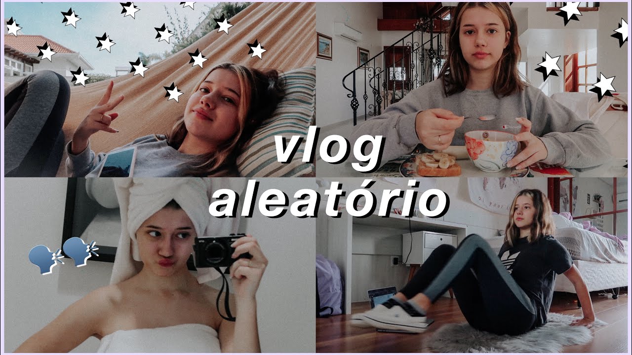 um dia aleatório da minha vida em quarentena!