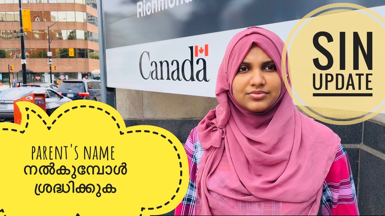 Sin update after work permit in Canada #canada #internationalstudentscanada #canadamalayalamvlogs