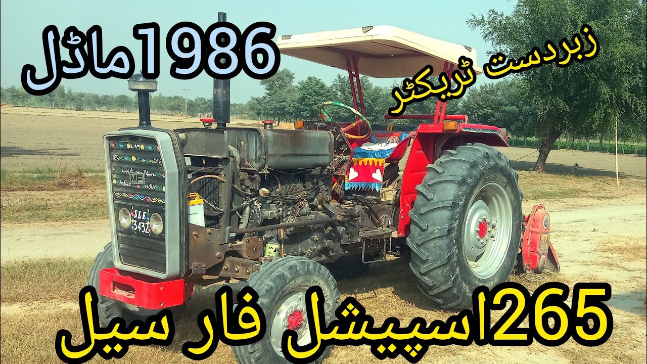 MF.265 Special Model 1986 for sale //Layyah Tractors
