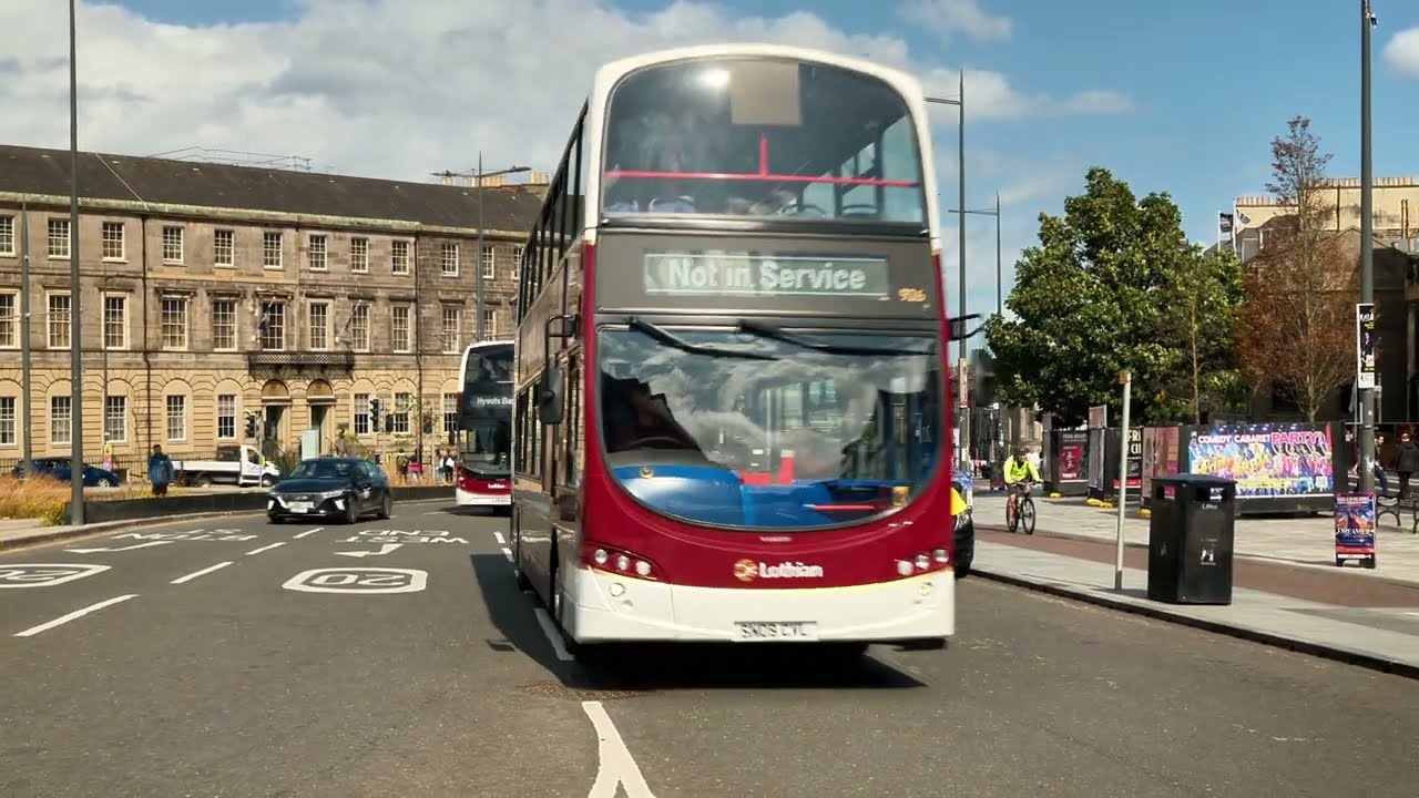 Edinburgh Buses 2 - August 2024 - Buses on Picardy Place, Leith Street, Bus Station.