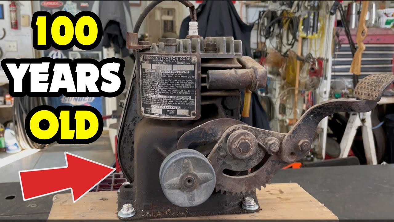 Will this 100-year-old Briggs & Stratton Gasoline Engine Start?