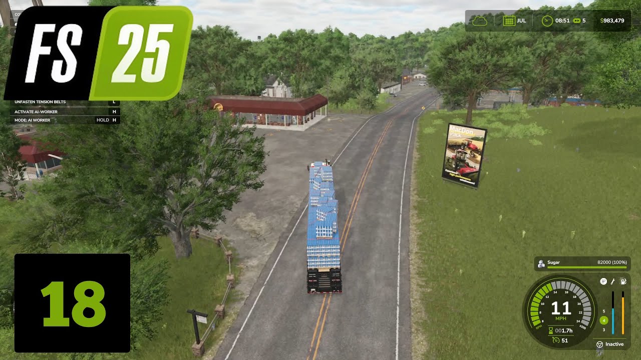 Farming Simulator 25: Selling It All to Reach 1 Million!