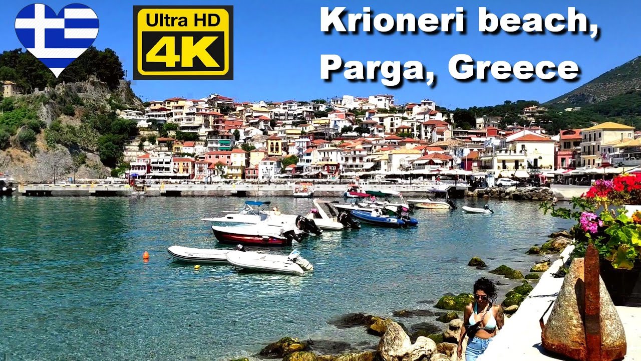 Krioneri beach, Parga, Greece - Krioneri plaža u centru Parge