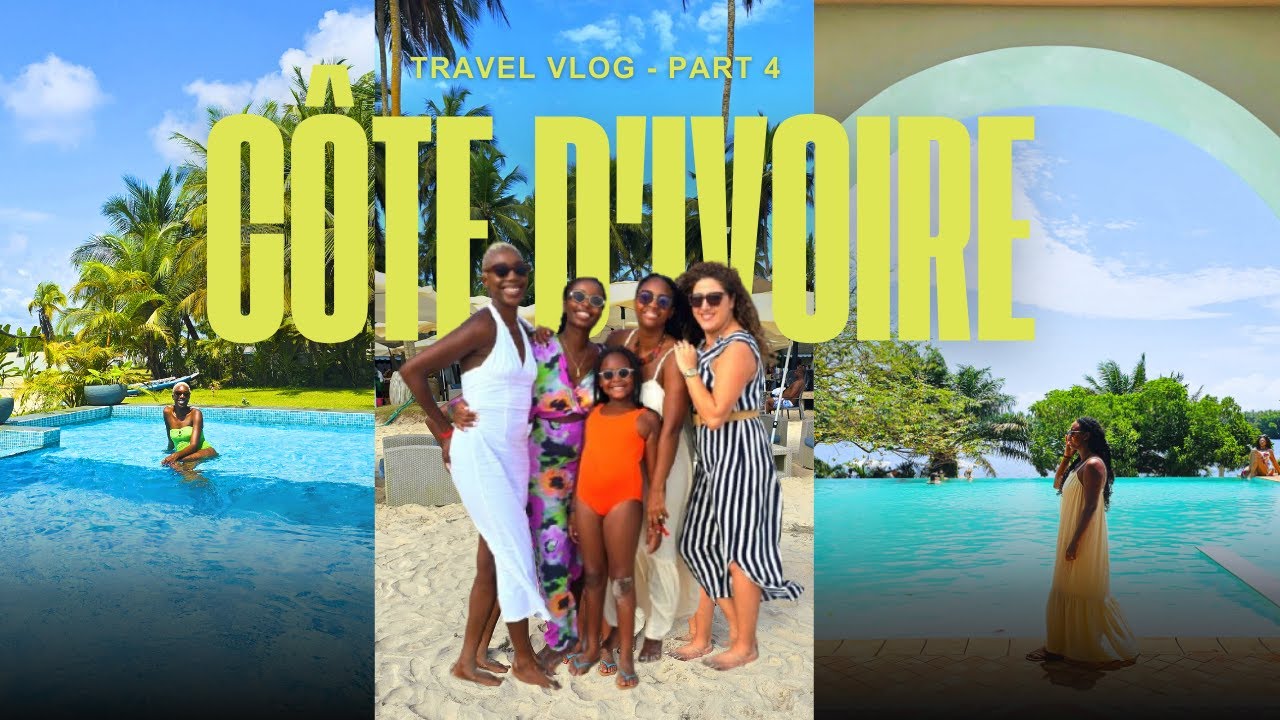 VLOG COTE D'IVOIRE 🇨🇮  : 1 week-end à #assinie  : Villa, Maison d'Akoula🔥✈️ (Partie 4)
