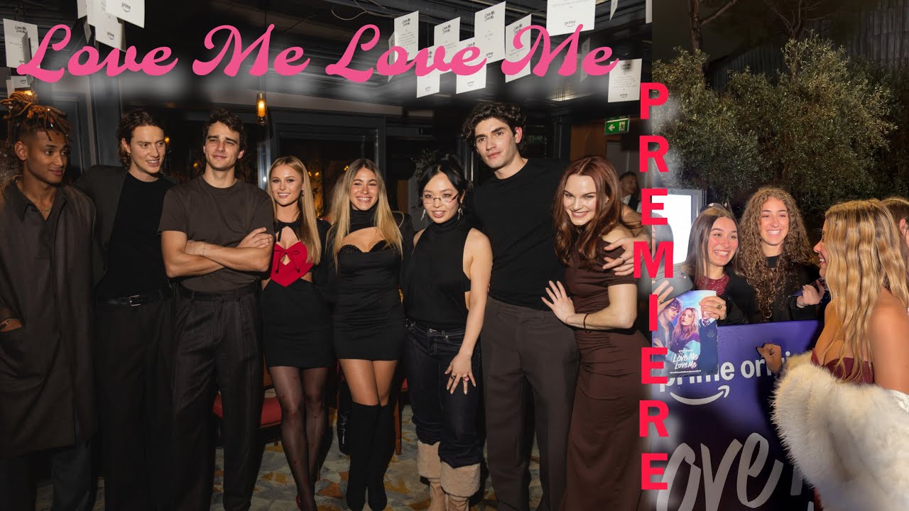 LOVE ME LOVE ME PREMIERE a Roma 🍿💓