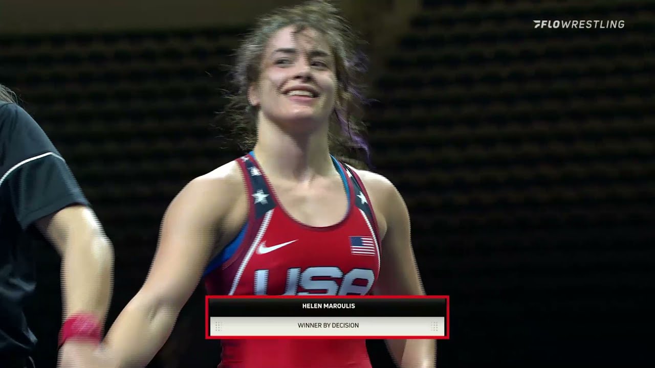 57 KG Match - Helen Maroulis, United States Vs Karla Godinez, Canada