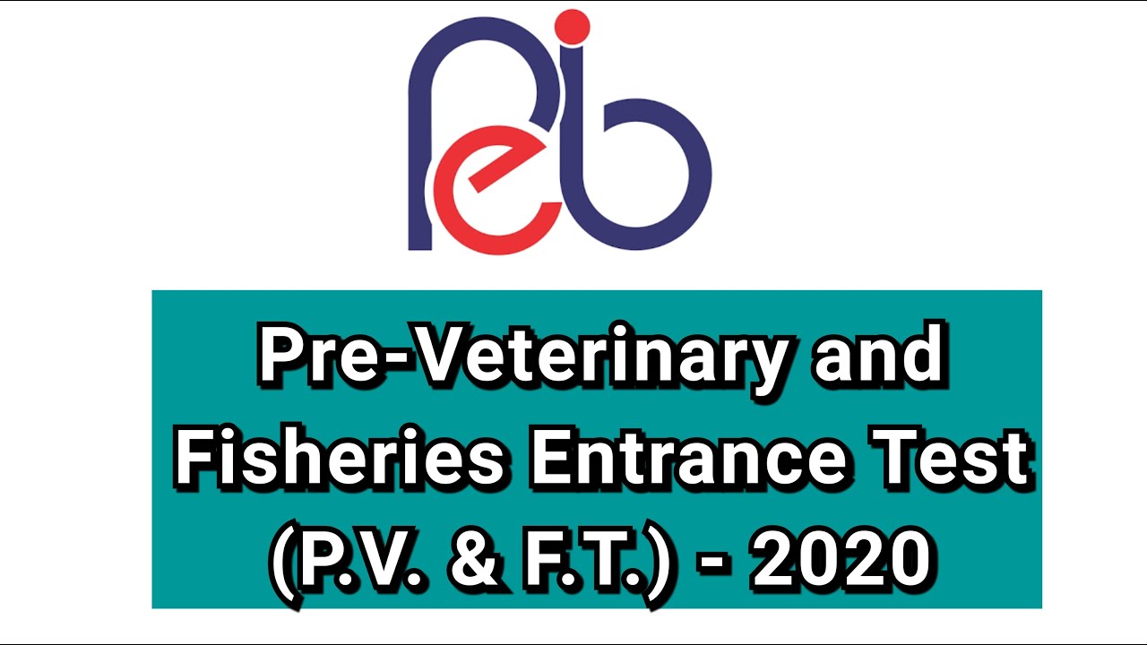 Apply online Form- Pre-Veterinary and Fisheries Entrance Test (P.V. & F.T.) - 2020