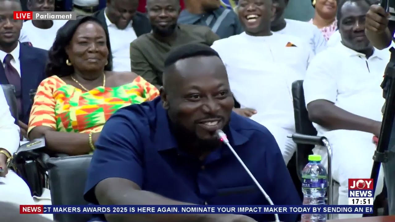 Parliament vets George Opare-Addo, Minister-designate for Youth Dev't and Empowerment
