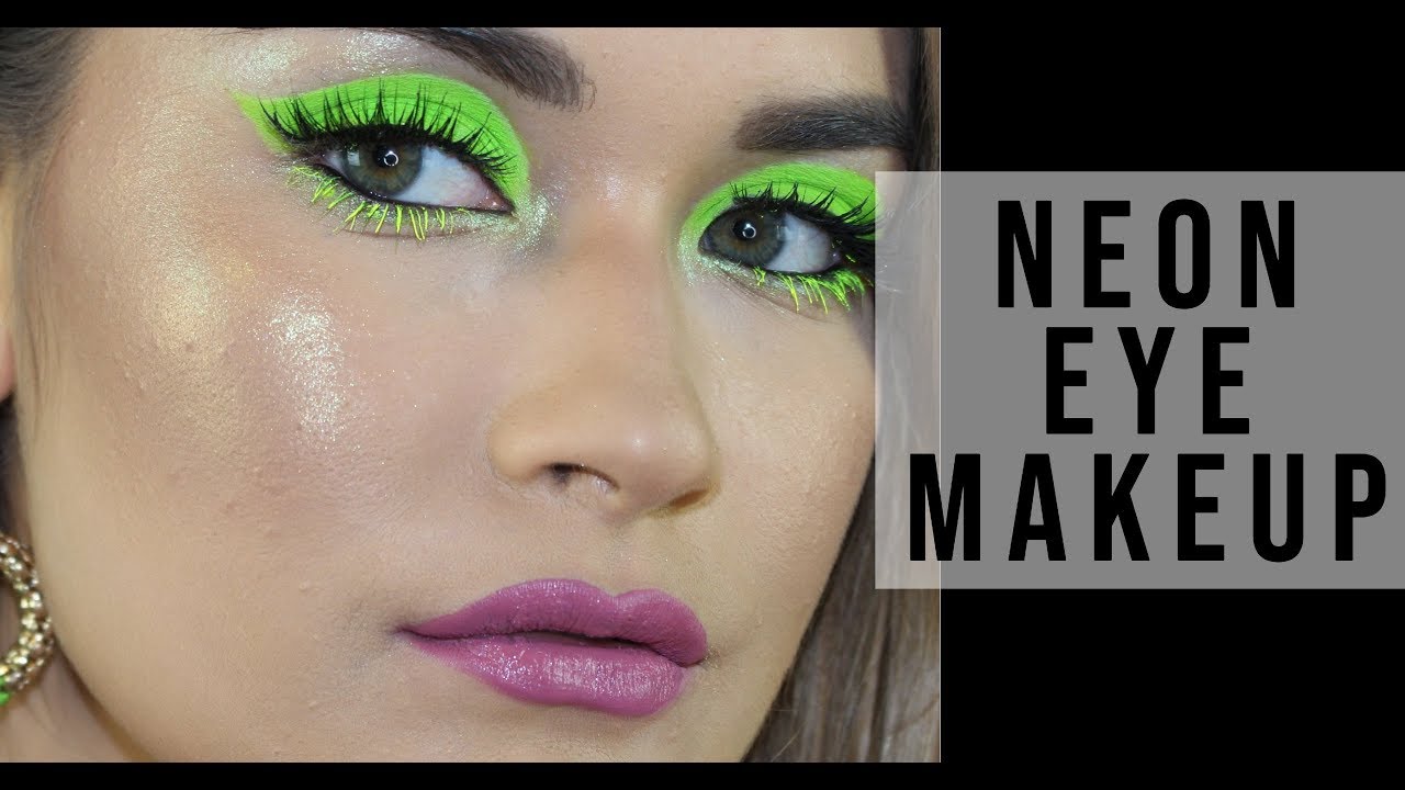 NEON EYE MAKEUP | REVIEWING HYPED & POPULAR PRODUCTS 2019