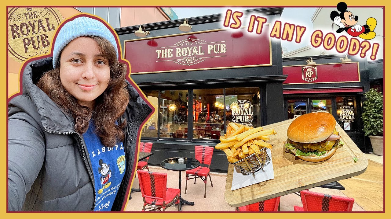 Британский паб в Диснейленде в Париже? НОВЫЙ ресторан в Disney Village | Обзор паба THE ROYAL PUB...