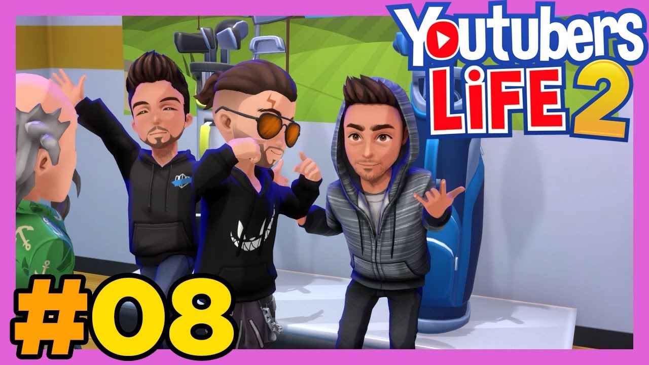 ⭐️ Youtubers Life 2 - Conocemos a Willyrex, Fargan, Vegetta y a Kira 💚 - Cap. 08 - Gameplay Español