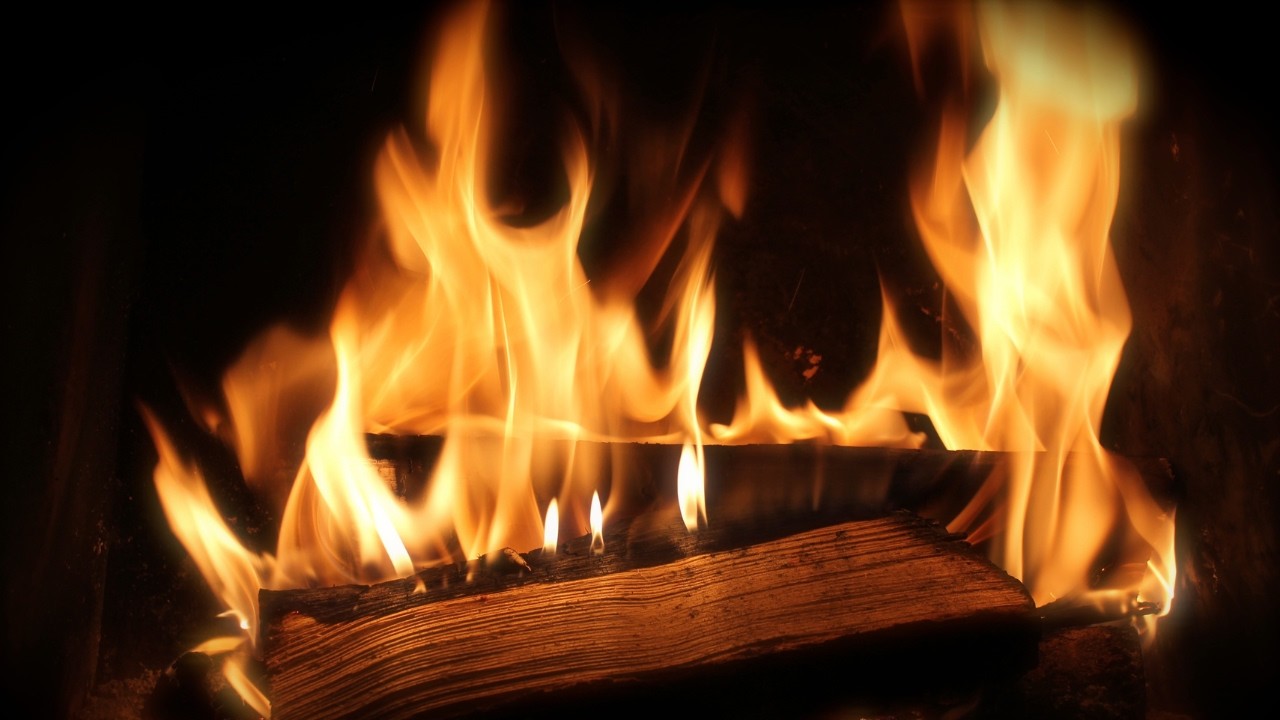 Chimenea de Fuego | 30 min Desconexión (sonido fuego relajación)