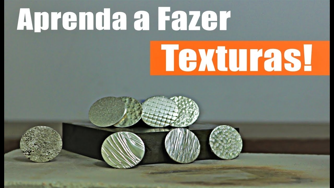 Como Fazer Textura Na Prata! (Aulas De Ourivesaria)