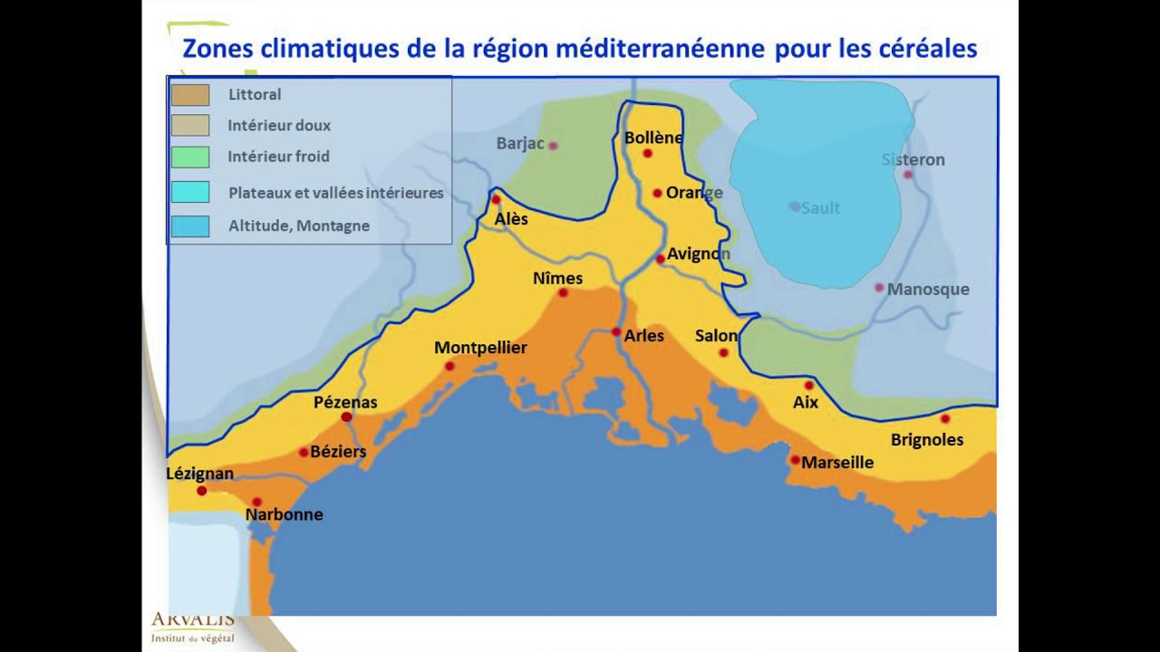 Date de semis Céréales à pailles campagne 2020-2021 Méditerranée