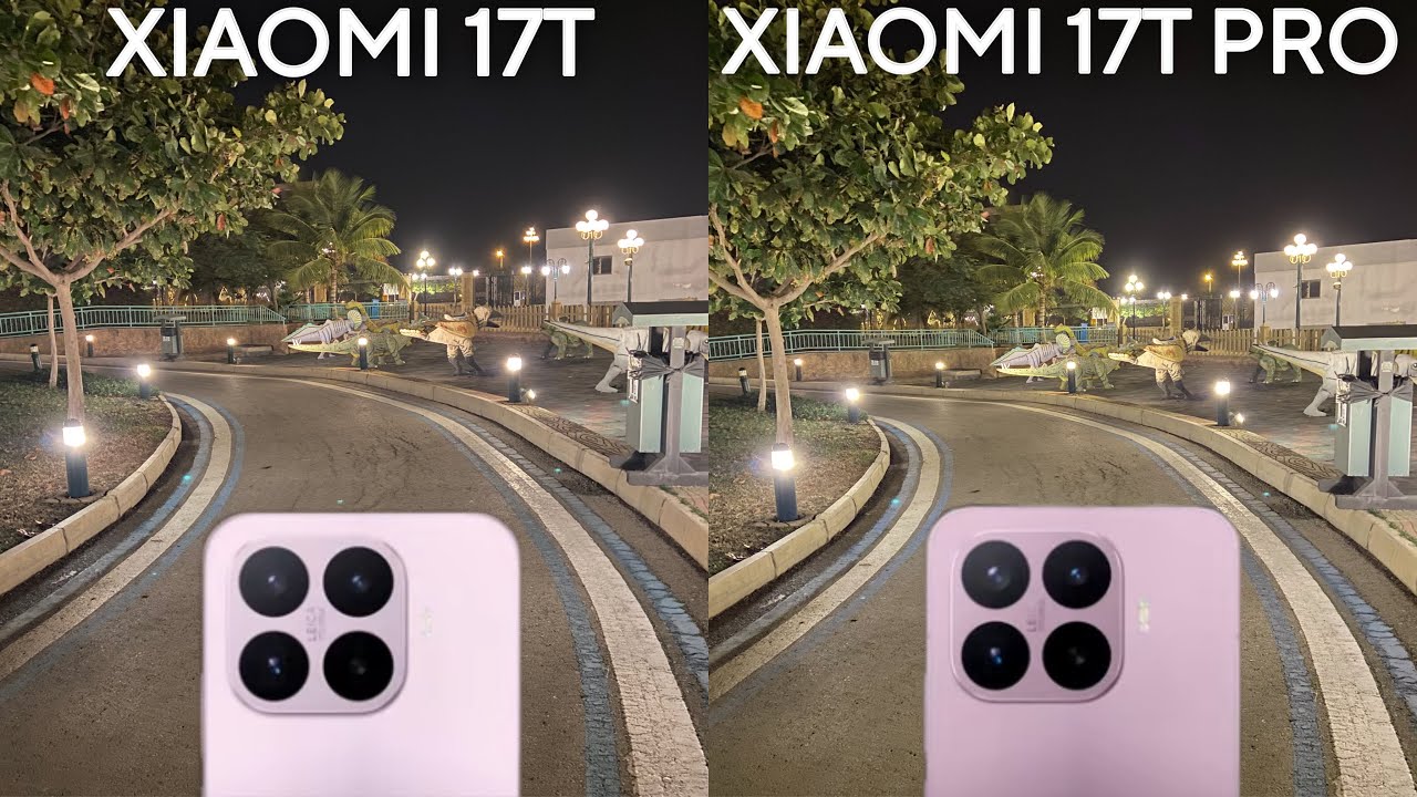 Xiaomi 17T VS Xiaomi 17T Pro Camera Test Comparison 