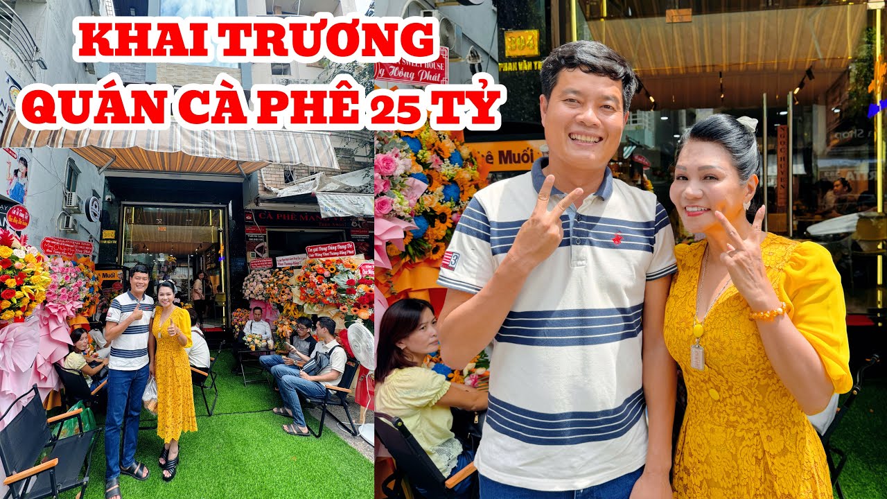 Sau nửa năm mua nhà 50 tỷ, NSƯT Ngọc Huyền khai trương quán cà phê 25 tỷ nghệ sĩ đến đông nghẹt?