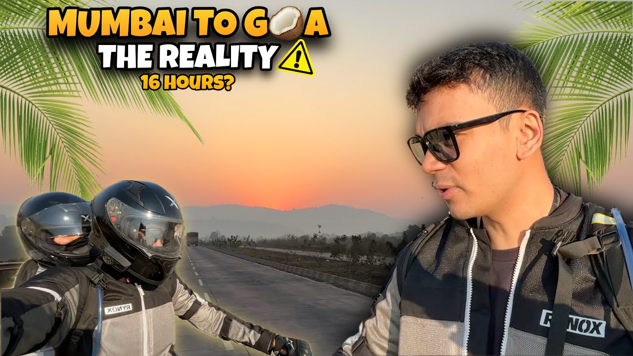 16 Ghante Lagg Gaye! 😱 Mumbai to Goa Road Trip Reality