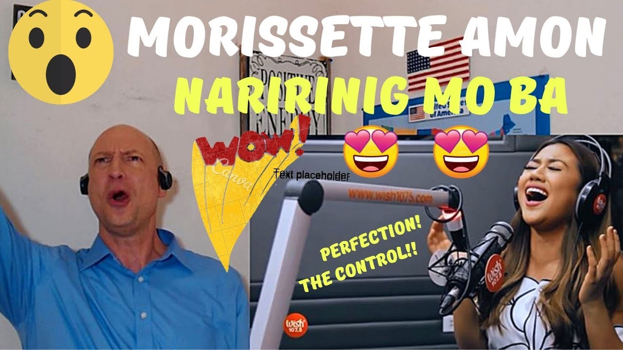 MORISSETTE AMON - NARIRINIG MO BA (Wish 107.5) | REACTION! PERFECT!