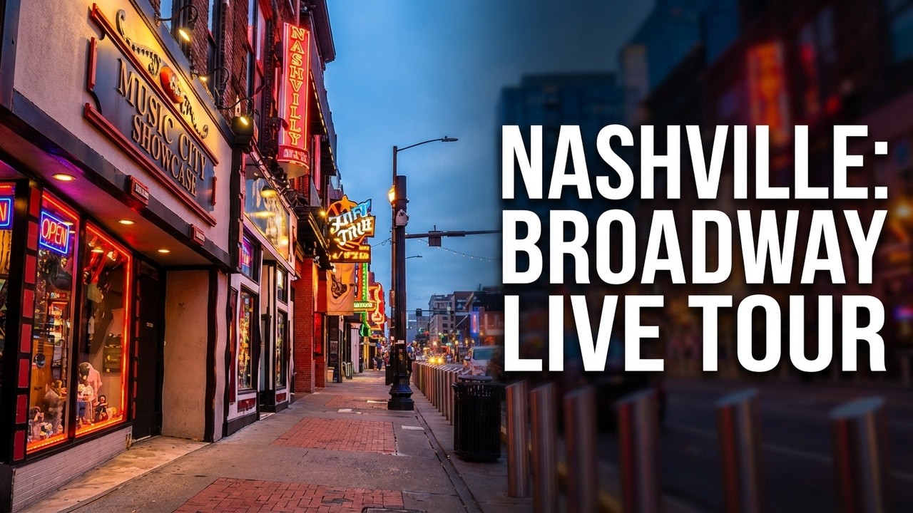 🎸🎶Discover Amazing Nashville, Broadway - Tennessee - America 🕺💃