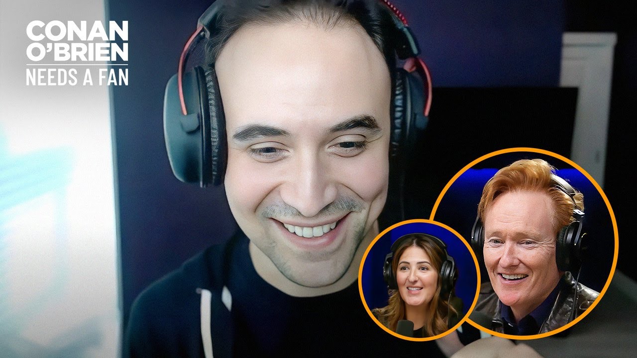Conan Offers To Sponsor D'Arcy Carden's Pinball Career | Conan O'Brien Needs A Fan