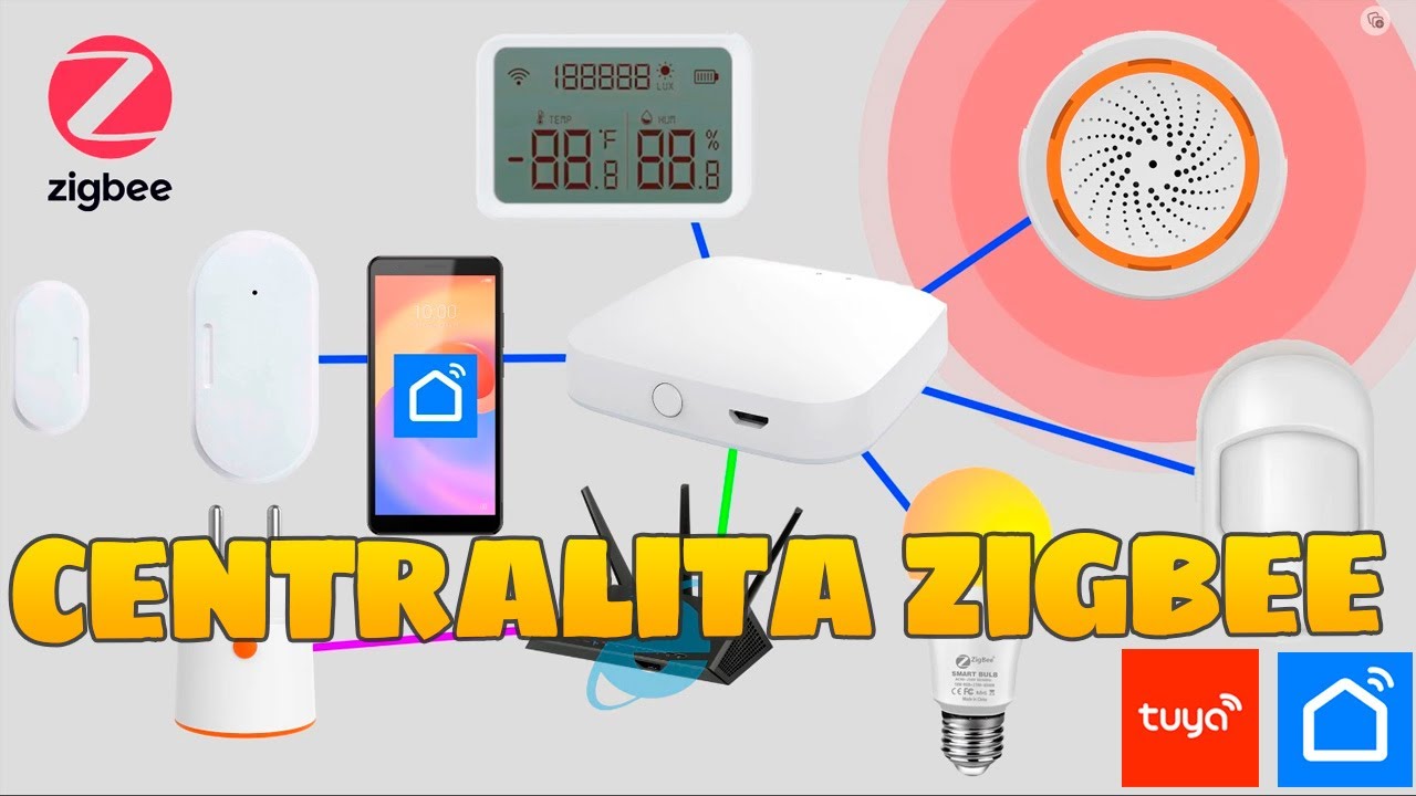 Centralita Zigbee compatible Tuya Smart y Smart Life 💡