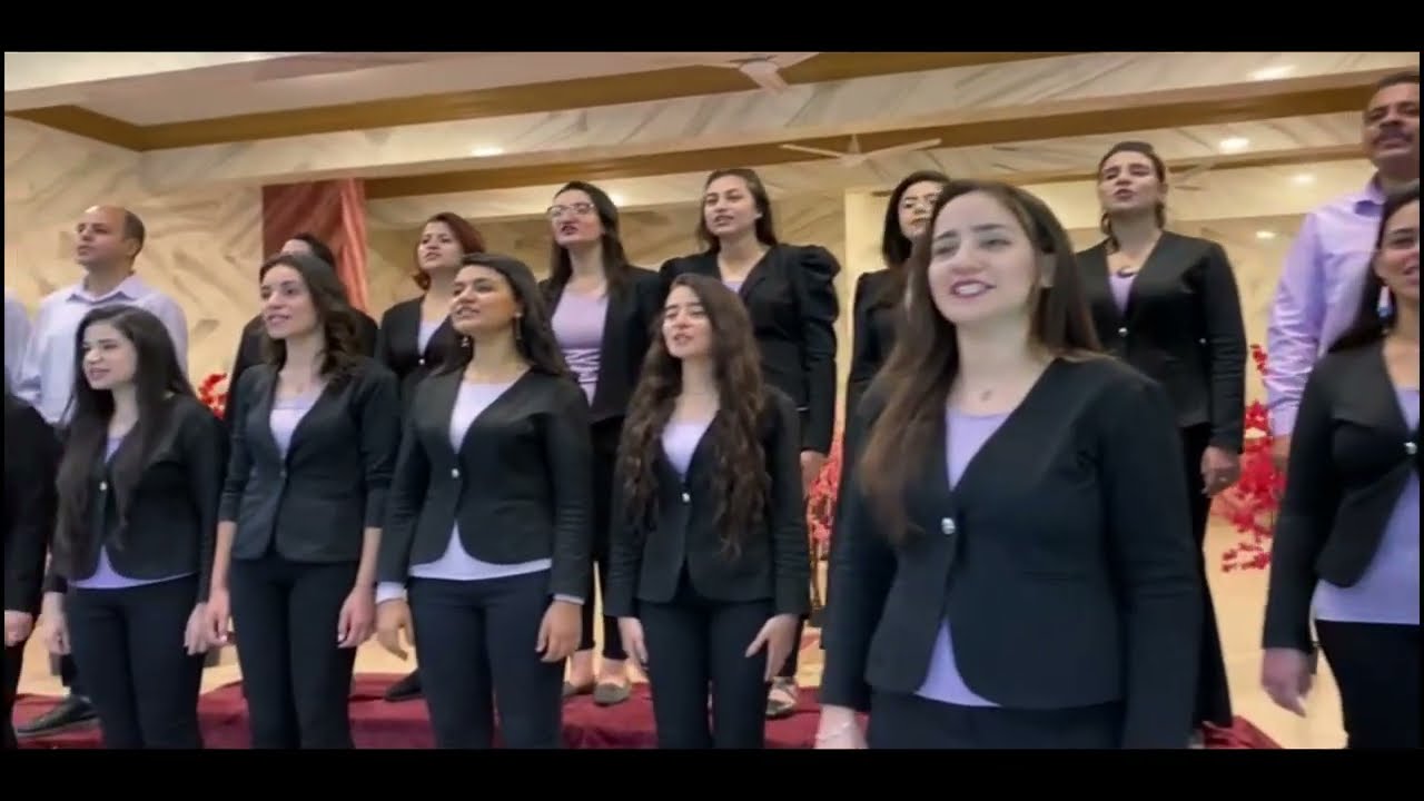 ربي نورك شق الظلام #كورال ماريوحنا الحبيب # ترانيم الميلاد #احتفالات الكريسماس # Christmas song