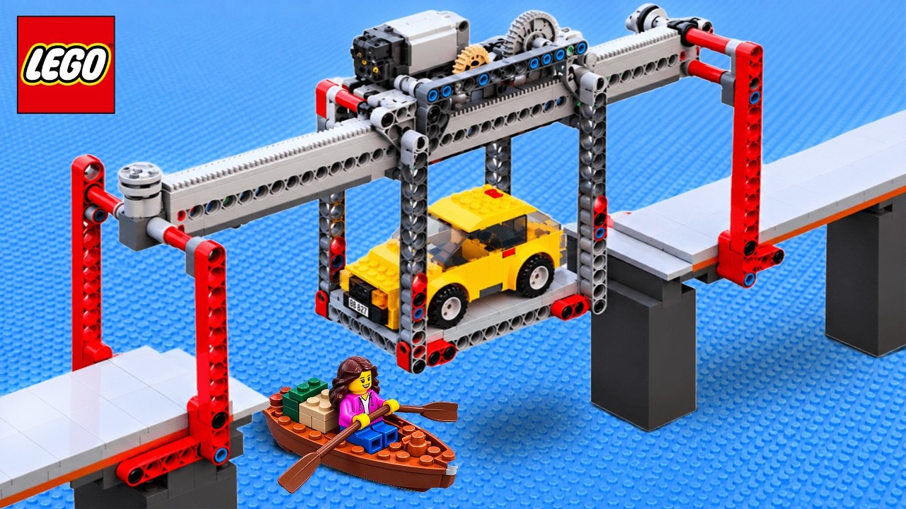 Я воссоздал знаменитые разводные мосты из LEGO Technic | FM Lego Technic