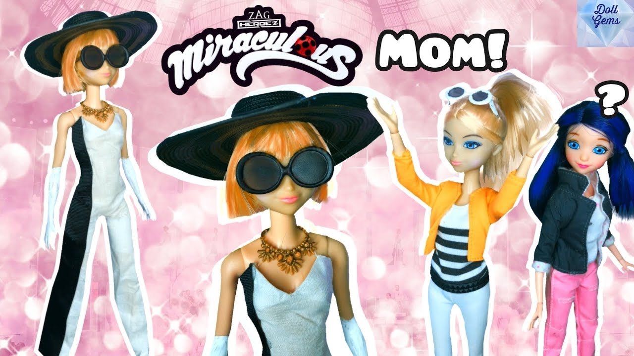 Chloe's Mom Families Miraculous Ladybug Season 2 Episode Doll Fashion Show Model Routine