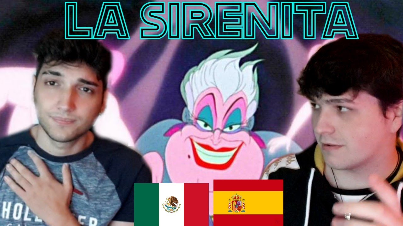 Españoles REACCIONAN a LA SIRENITA Pobres almas en desgracia en LATINO VS ESPAÑOL por PRIMERA VEZ