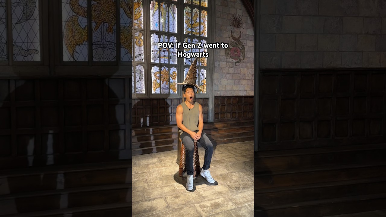 if Gen Z were in Harry Potter 😂 #hogwarts #harrypotter #shorts #comedy #relatable
