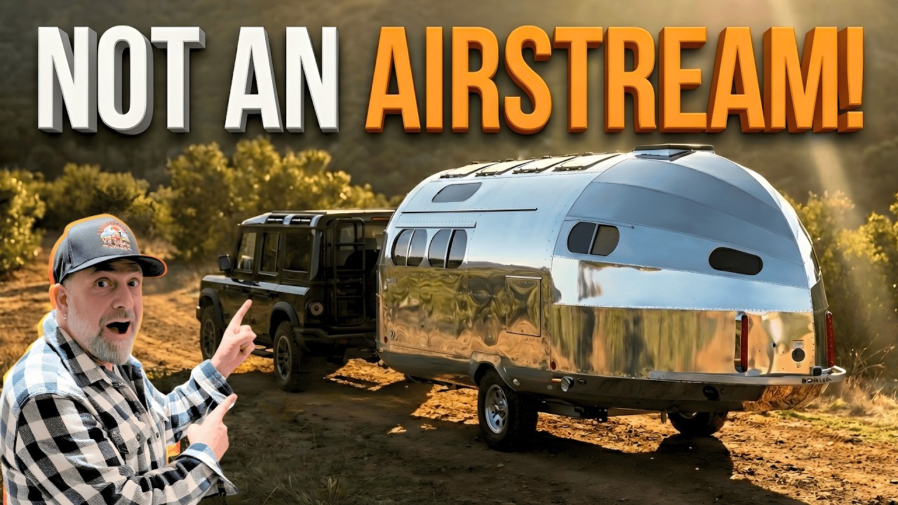 Full Tour: BOWLUS Travel Trailer with 19 kWh Battery & Tesla Twoing Range
