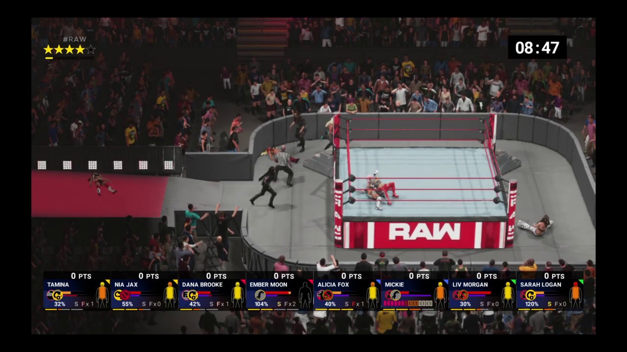 Raw | Bella Twins Relinquish Tag Title | 8-Woman Tornado Tag For Raw Women's Tag Championship
