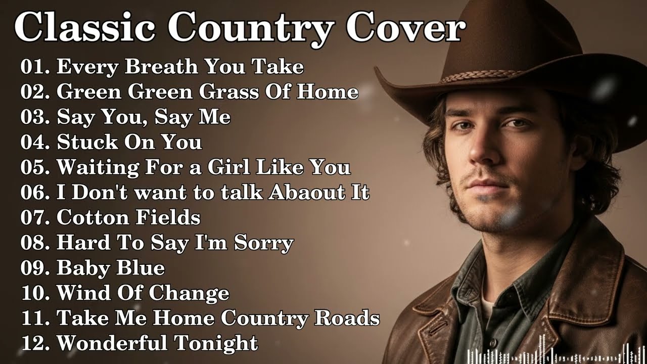 Every Breath You Take, Green Green Grass Of Home | Classic Country Cover | Timeless 60s 70s 80s
