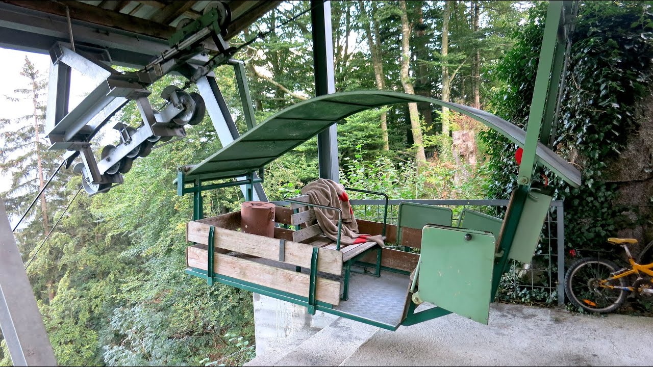 Luftseilbahn Erstfeld - Zieriberg Bergfahrt - cable car Switzerland