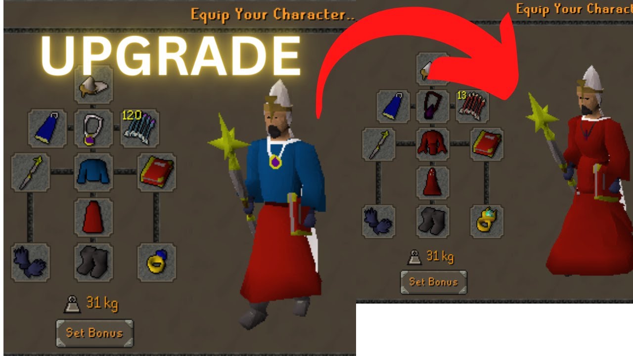 Upgrading PKing Gear for Each PK We get
