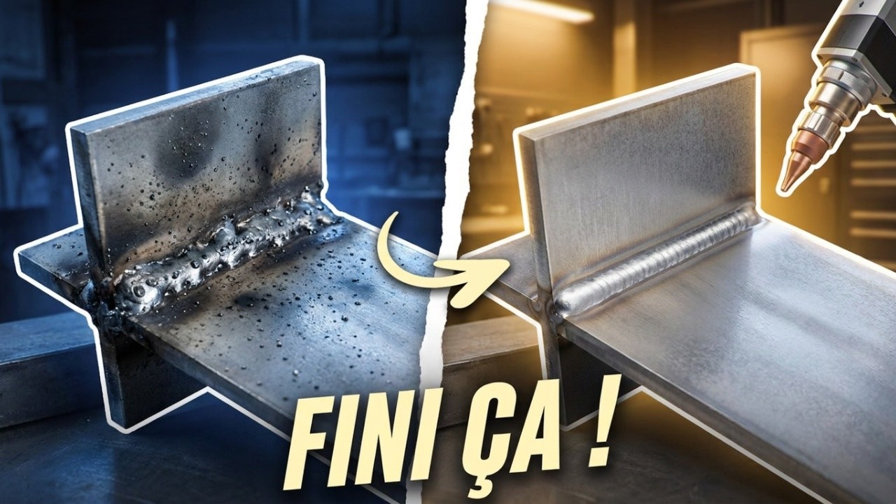 La Soudure LASER c'est le FUTUR ! (Ça découpe l'acier aussi !) - xTool MetalFab