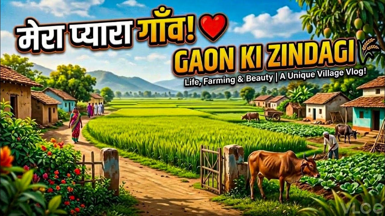 Aaj Maine Kya Dekha 😲? Gaon ke Khet aur Behti Nadi | My Village Vlog