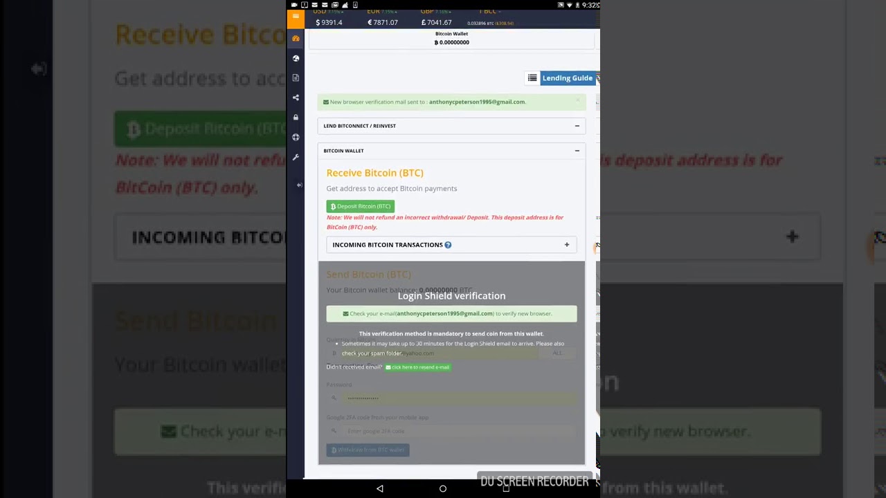 Bitconnect login verification shield update #11 problem solved!!
