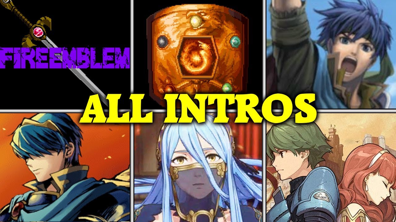 Fire Emblem Series - All Intros (1990 - 2017)