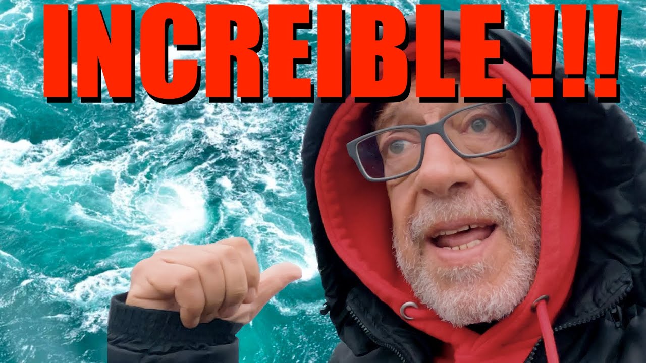 INCREIBLE !!! VIMOS LA CORRIENTE MARINA M&Aacute;S POTENTE DEL PLANETA, EN NORUEGA (4K) #251