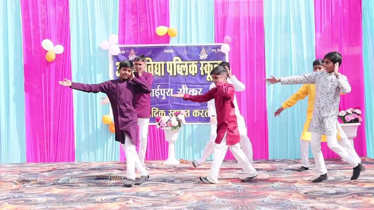 🎉 O Bale Bale 🎶 | Energetic Dance Performance by Students 🌟 #republicdaycelebration 
