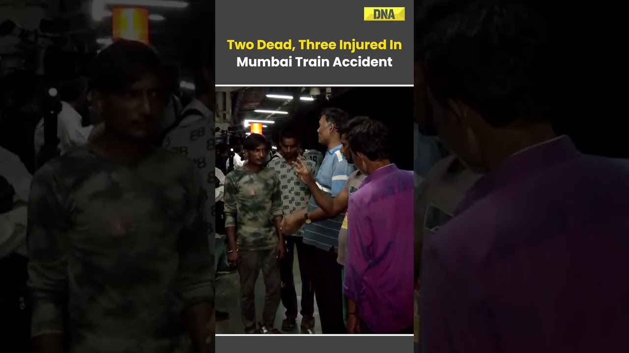 Mumbai News: Two Dead, Three Injured In Mumbai Train Accident #shorts #video