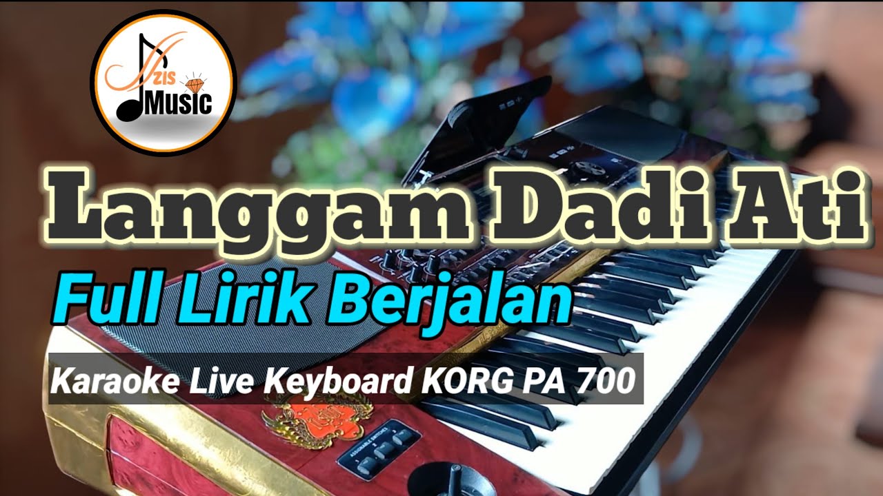 DADI ATI KARAOKE LANGGAM DENGAN LIRIK BERJALAN ~ Gesang Martohartono