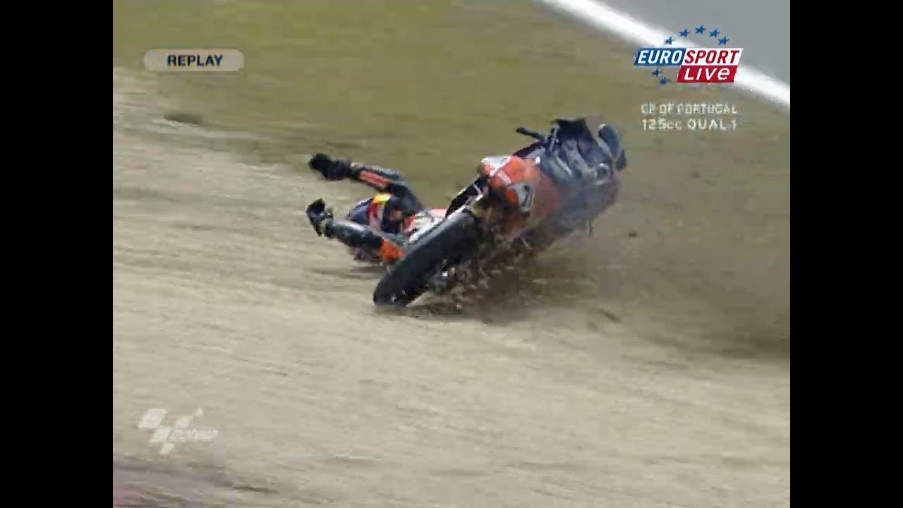 Estoril 2008 MotoGP 125cc Qualifying Practice 1 Di Meglio [AI Upscaled]