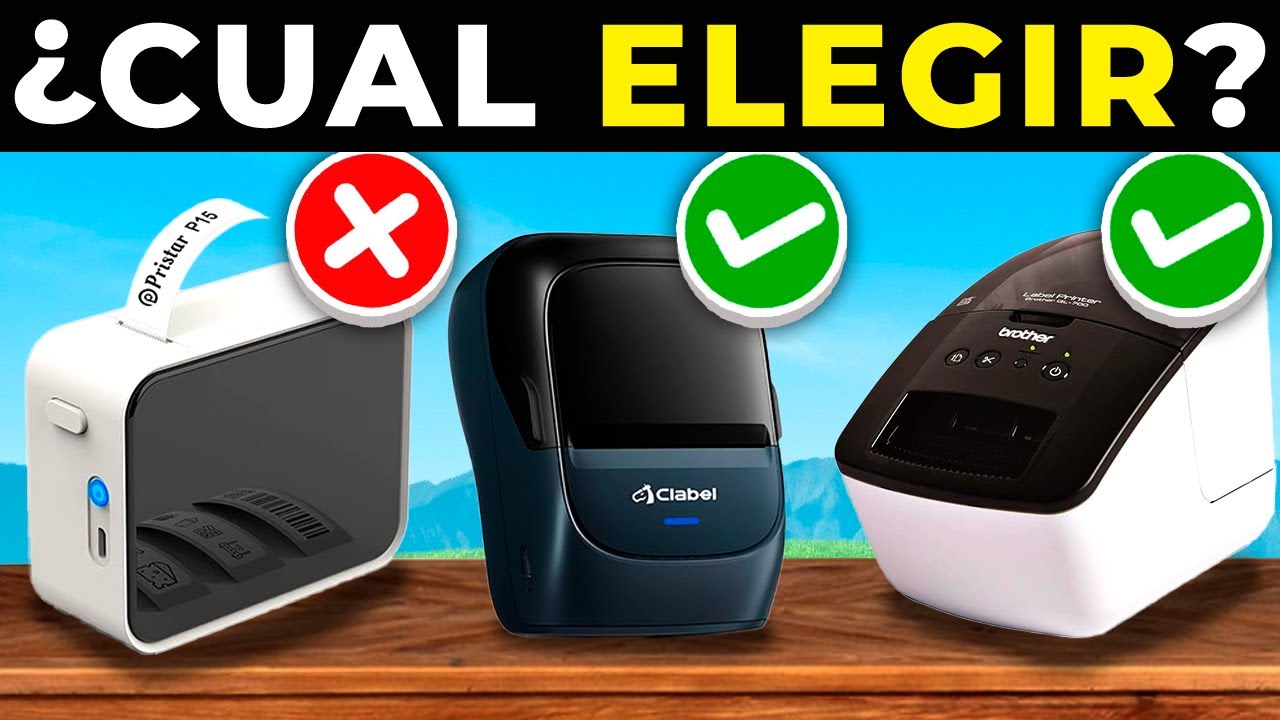 ✅ Los 5 MEJORES IMPRESORAS de ETIQUETAS 2025 | IMPRESORAS de ETIQUETAS de AMAZON Calidad Precio
