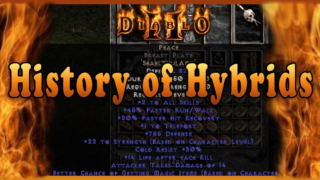 История гибридов | Предметы Ith и забагованные рунические слова в Diablo 2